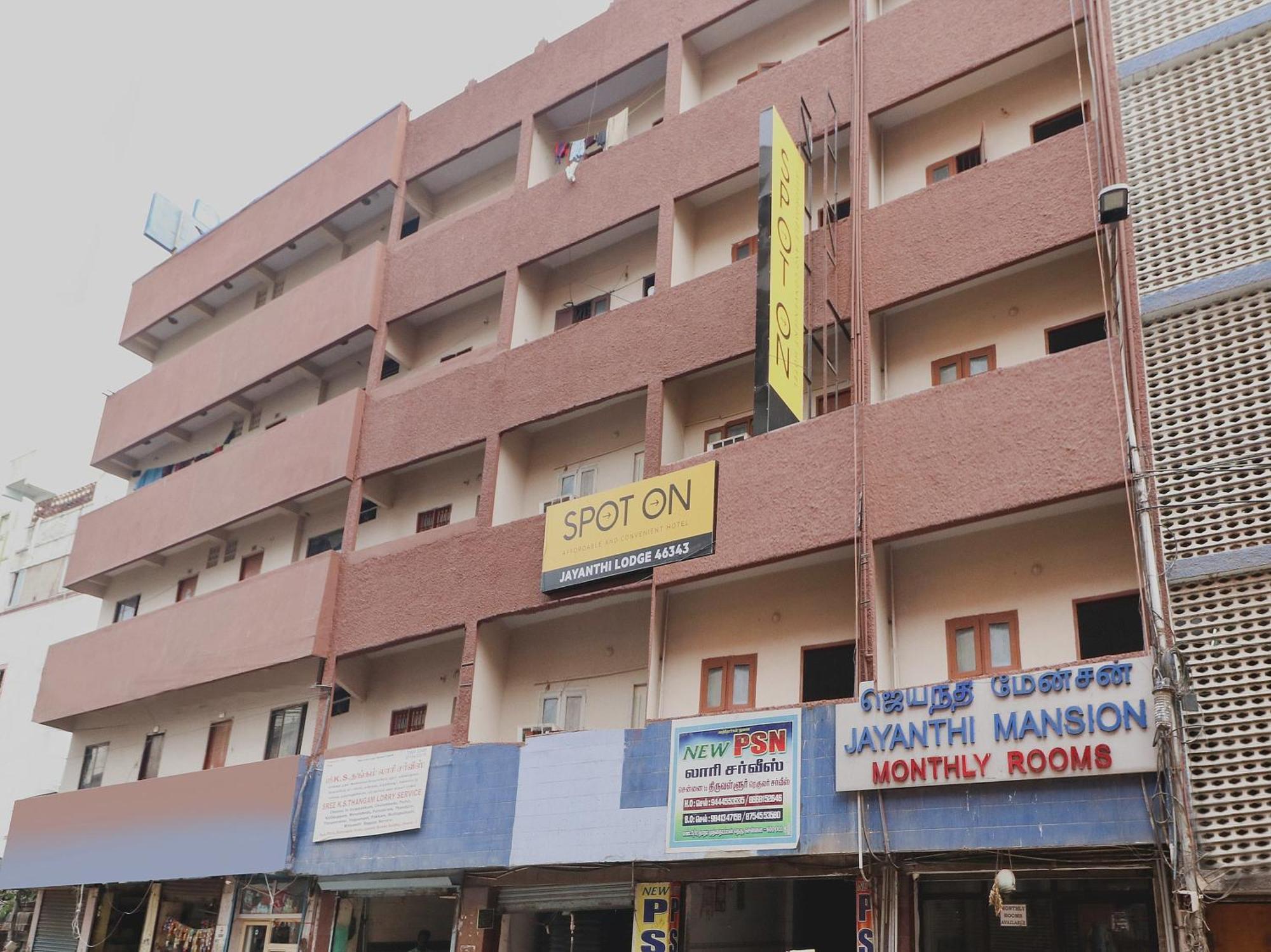 Отель Oyo Jayanthi Mansion Ченнаи Экстерьер фото